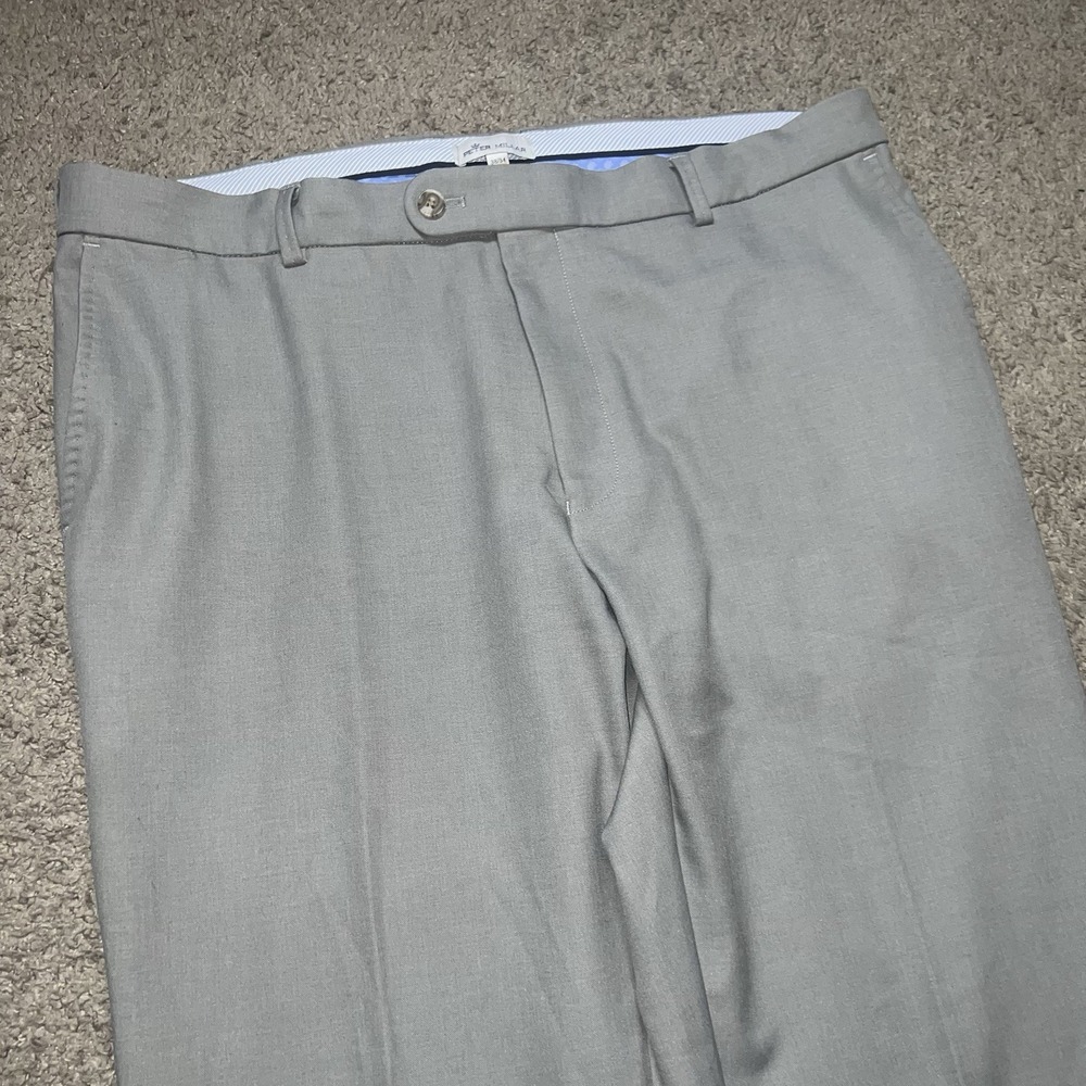 Peter Millar eb66 Performance Five-Pocket Pant Gray Mens 38x34